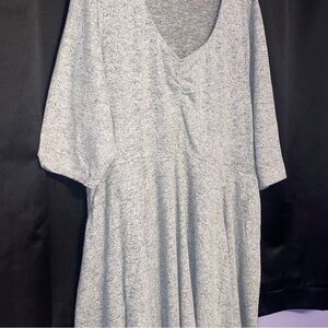 Torrid Gray Knit Sweater Dress 4X